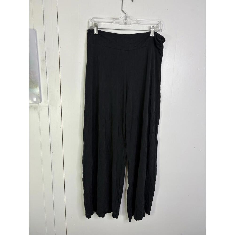 Commando Black Wide-Leg Lounge Pants